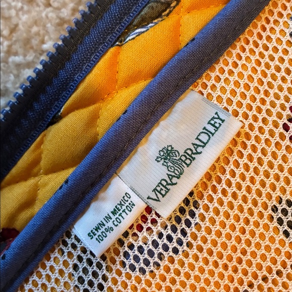 VTG Vera Bradley Bundle Garment Bag with Matching Tote Blue Paisley:Floral - Picture 9 of 13